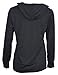 Caat Aycox Womens Mama Bear Printing Long Sleeves Casual Hooded Sweatshirt Black-L