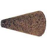 PFERD 61859 Type 17 Tapered Cone, Aluminum Oxide, 2-1/2