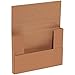 Aviditi Kraft Easy-Fold Corrugated Cardboard Mailing Boxes, 9 5/8
