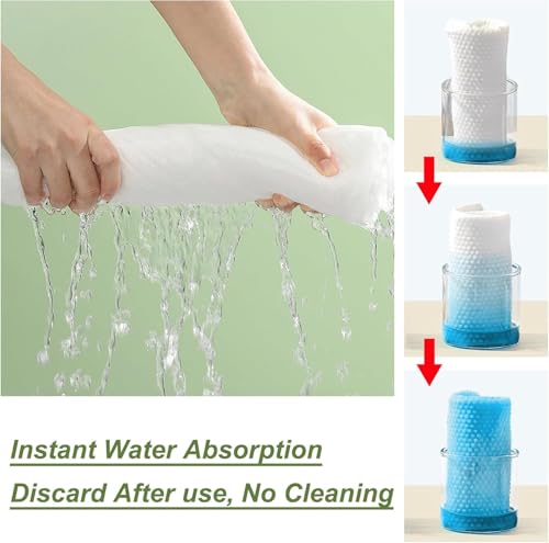 Large Disposable Towels | 20 Pack, Bath Towels(70x140cm) and Compressed Towel Tablets(30x24cm) Set, Travel Essentials Thicken and Soft Disposable Wash/Body Towel for Hotel bathroom Beach Swimming