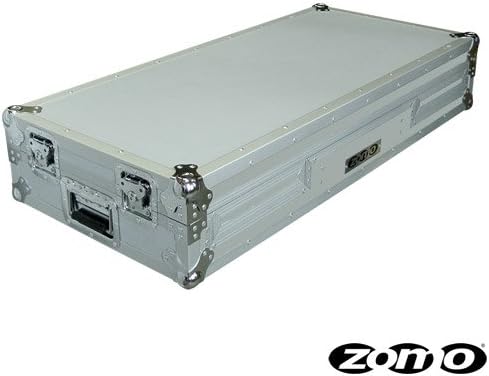 Zomo 0030101670 Plate Case P 800/12 for 2x CDJ and DJM 600/700/800/Silver