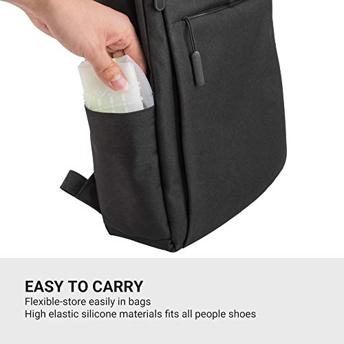 image for ATOFUL Reusable Silicone Waterproof Shoe Covers, Silicone Shoe Covers 