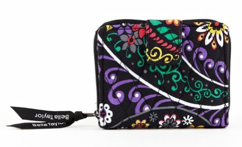 Bella Taylor Carnevale Quilted Cotton Small Wallet
