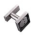 Angle Simple Bathroom Towel Hook, SUS304 Stainless Steel Single Shower Towel Hanger for Wall, Kitchen Cabinet Closet Coat Robe Holder Wall Mounted, Brushed Nickel