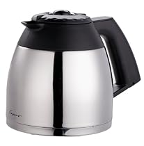 Capresso 4440.01 10-cup Stainless Steel Vacuum Carafe with Lid for Capresso MT500 and MT500 Plus Coffee Maker