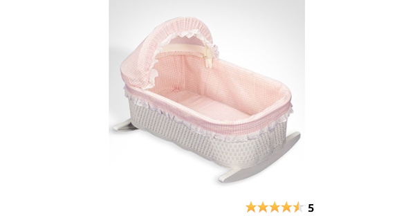 wicker bassinet amazon