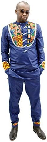 Pafric Designs Men Polished Cotton Top and Down With Various Designs