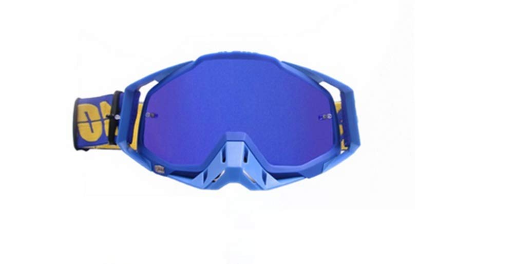 Carolilly Motocross Goggles Over Glasses for Men Women - Motorcycle Ski Snowboard Goggles With Anti-Fog Wind Resistance Dust-Proof Insulation