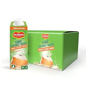 Del Monte King Coconut Water Tetra Pack 250ml (Pack Of 24)