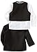 Joey Couture Boys Little Tuxedo No Tail Suit, Black, 2