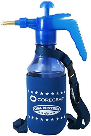 COREGEAR USA Misters 1 Liter (ULTRA COOL JR) Pump Mister &amp; Sprayer With Insulated Neoprene Cool Sleeve