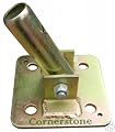CBM Brand New Set of 4 Galvanized Swivel Base Plates 5 1/2" X 5 1/2" Scaffolding CBM1290