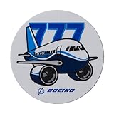 Boeing 777 Pudgy Sticker