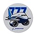 Boeing 777 Pudgy Sticker