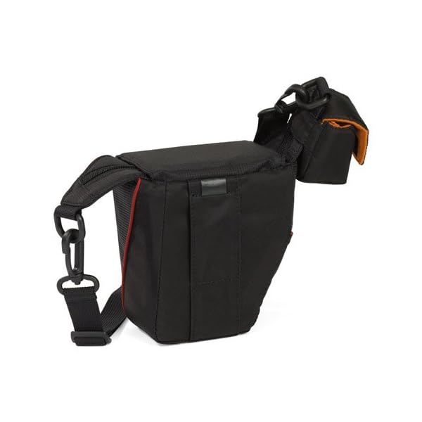 Lowepro Compact Courier 70 Kameratasche für Systemkameras schwarz/rot – Bild 3