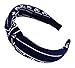 STHUAHE 3pcs Handmade Cloth Art Cross Knot Broadside Comfortable Hair Hoop Hairband Headband Headwear Hair Accessories by Womens (3 Color)