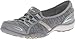 Skechers Sport Womens Good Life Fashion Sneaker, Gray/Aqua, 8.5