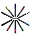 Fiona's Colors Wet Erase Non-Toxic Liquid Chalk Markers, 10 Assorted Neon Colors, 6mm Reversible Tip / 8g ink, For Use on Whiteboard, Chalkboard, Window, Glass
