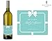 Will You Be My? - Set of 8 Bride & Co. Wedding Labels for Wine Bottle & Gift Box - Bridesmaid & Maid of Honor Proposal - Engagement Party - Bridal Shower