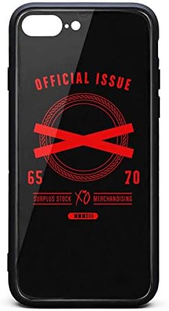 iPhone 7 Plus/iPhone 8 Plus Case The-Weeknd-xo-Logos-red- Shock Absorption Slim Soft TPU Protective for iPhone 7 Plus/iPhone 8 Plus