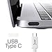 JOTO Charging Cable Compatible for iPhone, iPad Connect to New MacBook, Chromebook Pixel, HP Pavilion, USB-C 2.0 Type-C to 8-Pin Port Charging Cable Data Cable (White, 3.3ft/1M)