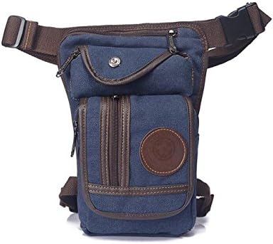 Retro Multifunction Outdoor Tactical Molle Canvas Waist Leg Bag