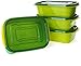 Tenby Living 8-PACK Meal Prep Containers with Lids - Stackable Lunch Boxes and Portion Control Food Storage | Leak Resistant, Microwave & Freezer Safe | 30 oz.