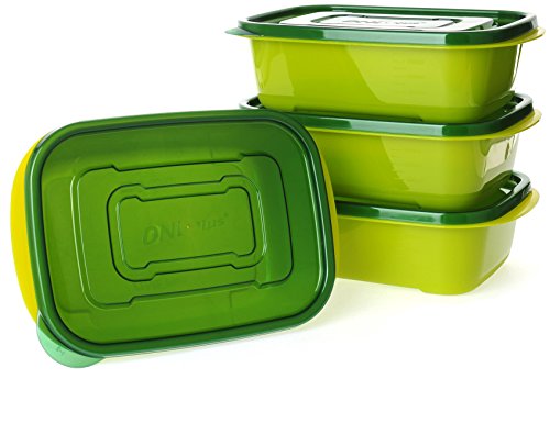 8-PACK Tenby Living Meal Prep Containers with Lids - Stackable Lunch Boxes and Portion Control Food Storage | Leak Resistant, Microwave & Freezer Safe | 30 oz. - Thumbnail 4
