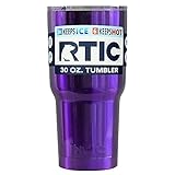 RTIC Purple Translucent 30 oz Stainless Steel Tumbler Cup