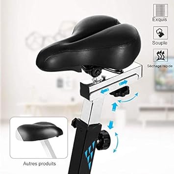 bicicleta estática plegable 130 kg