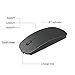 Bluetooth Wireless Mouse for MacBook Air Mac Pro Laptop Computer iPad Pad PC Laser Optical Rechargeable Mini Slim Silent Mouse Widely Used Desktop Hp iMac (Matte Black)