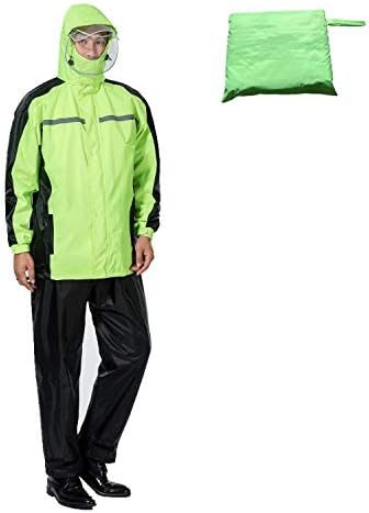 レインコート 自転車 レインスーツ レインウェア 上下セット 透湿 雨具 雨かっぱ メンズ レディース 防風 防水 バイク 収納袋付き ワークマン 登山 作業 撥水 釣りカッパ 通学通勤 アウトドア 再帰反射 日本メーカー新品