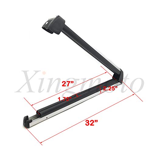 NBX- Universal Ski Snowboard Roof Rack Carriers for 6 Pair Skis or 4 Snowboards