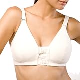 Cottonique Women's Allergen-Free Front Close Bra