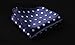 HISDERN Men's Ascot Polka Dot Jacquard Woven Gift Cravat Tie and Pocket Square Set
