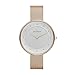Skagen Women's Gitte Quartz Analog Stainless Steel and Mesh Watch, Color: Rose Gold (Model: SKW2142)