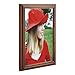 RPJC Solid Wood 8x10 inch Picture Frames and High Definition Glass for Table Top Display and Wall Mounting Photo Frame Brown