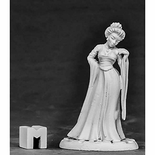 Reaper Miniatures Townsfolk - CourtesanÂ  #03856 Dark Heaven Unpainted Metal Mini