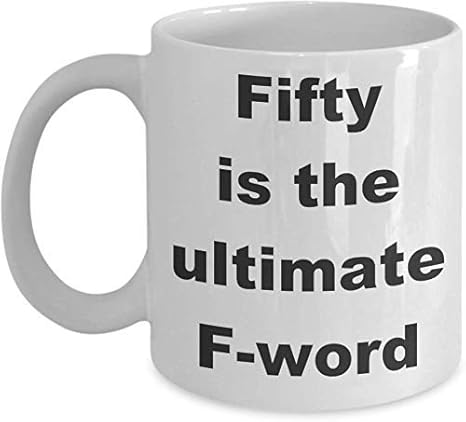 Amazon Co Jp マグカップ ホワイトセラミックカップハッピー50歳の誕生日マグ おかしい パーティーギフト コーヒーマグ ティーカップ 50歳のコーヒーマグ 男性と女性のための50歳の誕生日プレゼント ホーム キッチン