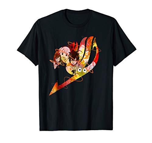 Fairy Tail Anime Manga logo Tshirt