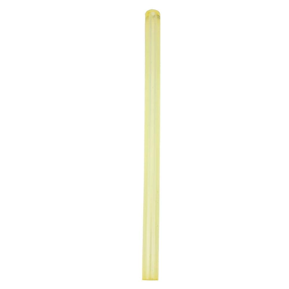 Elastic Rubber Polyurethane Hollow Rod 20-40mm OD 8mm Bore 500mm Long Spring Bar Stick for Industrial Use Yellow #02