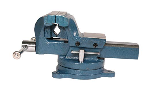 WELDINGER Schraubstock pro 100 mm Backenbreite 360° drehbar Rohrspannbacken