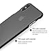 IVSO iPhone X Case,[Scratch Resistant] ultra-thin Super Lightweight Premium Frosted Shield Protection Cover Case For Apple iPhone X Smartphone (Black)