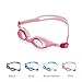 Sprive Kid Swim Goggles, First Start Anti-Fog Lens (Age 3-6) with Protective Case, Nose Clip & Ear Plugs. UV Protection, 100% Silicone, Hypoallergenic, Waterproof, Soft, Comfortable. (Pink)