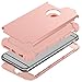 BENTOBEN iPhone 6S Case, iPhone 6 Case, 3 in 1 Hybrid Hard PC & Soft Silicone Heavy Duty Rugged Bumper Shockproof Anti Slip Full-Body Protective Case for iPhone 6/6S (4.7 inch), Rose Gold
