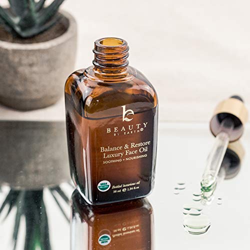 Organic Face Oil - Balance & Restore Facial Oil, Best Face Oil for Oily or Problematic Skin - Hydrating Oil for Face Helps Skin Look Balanced, Plump and Youthful 7 Organic Face Oil - Balance & Restore Facial Oil, Best Face Oil for Oily or Problematic Skin - Hydrating Oil for Face Helps Skin Look Balanced, Plump and Youthful
