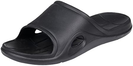 Unisex Arch Support Bath Slippers Ultra Lightweight Shower Slide Spa Slippers BK-X