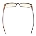 UV Protection,Anti Blue Rays,Reduce Eyestrain,Computer Reading Glasses Men Women(Tortoiseshell,Amber Tinted Lenses) +0.75