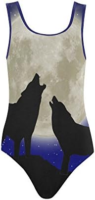 Wolf Moon Nylon & Spandex One Piece Swimsuit For Women