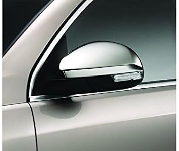 Original Volkswagen Vw Ersatzteile Vw Chrom Spiegelkappen Set Tiguan Sharan Original Amazon De Auto